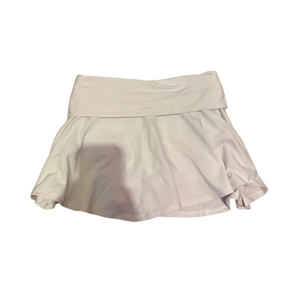 PINK Victoria's Secret White Mini Skirt